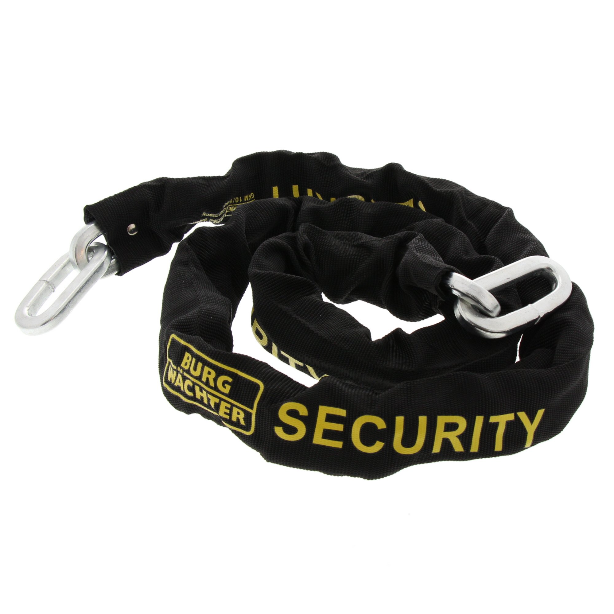 BURG-WÄCHTER Gehärtete Vierkantkette, GKM 10-200, Länge: 200 cm, Kettenstärke: 10 mm