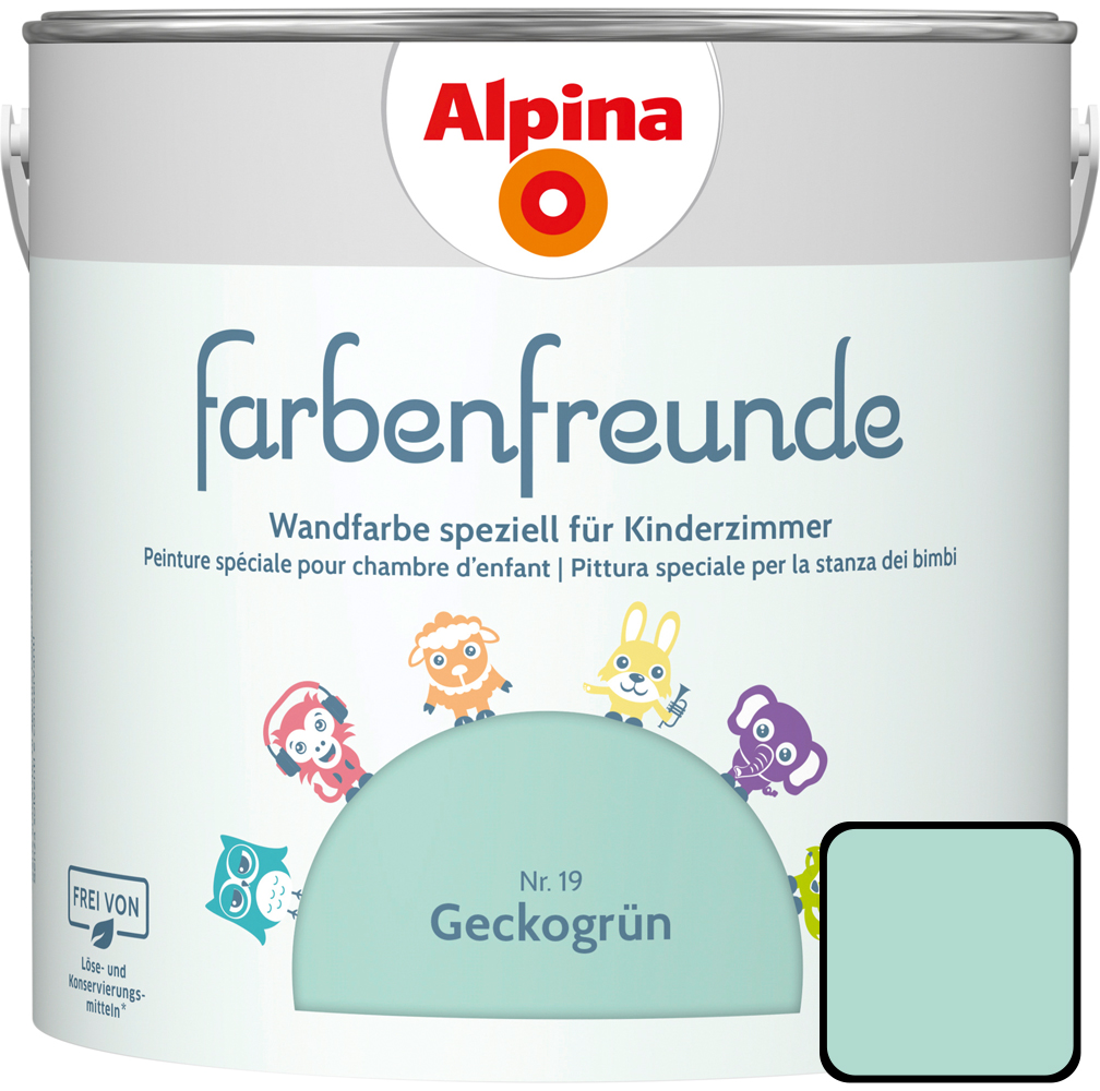 Alpina Farbenfreunde Nr. 19 2,5 l, geckogrün