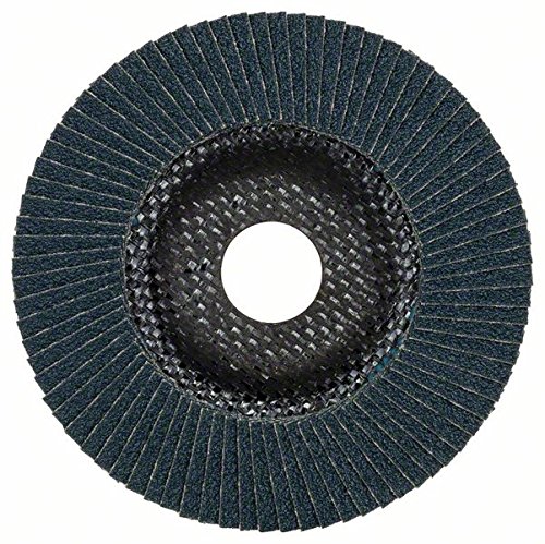 Bosch DIY Fächerschleifscheibe (für Winkelschleifer verschiedene Materialien, gerade Ausführung, Ø 115 mm, Körnung 60, frustfreie Verpackung)