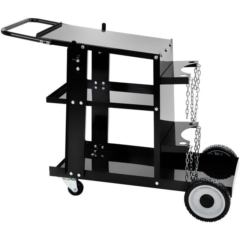 STAMOS Schweißwagen STAMOS 3 Etagen Werksattwagen Schweißmobil Griff 65Kg Wig Mig Mag STAMOS