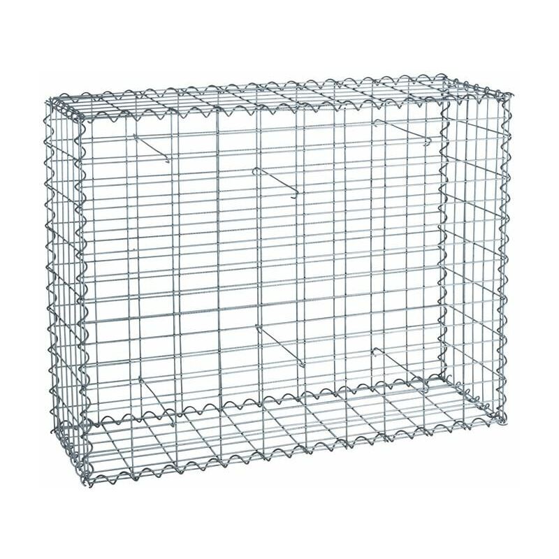 Gabione Steingabionen Steinkorb Gabionen Wand Drahtkorb 30 cm 100x80x30cm