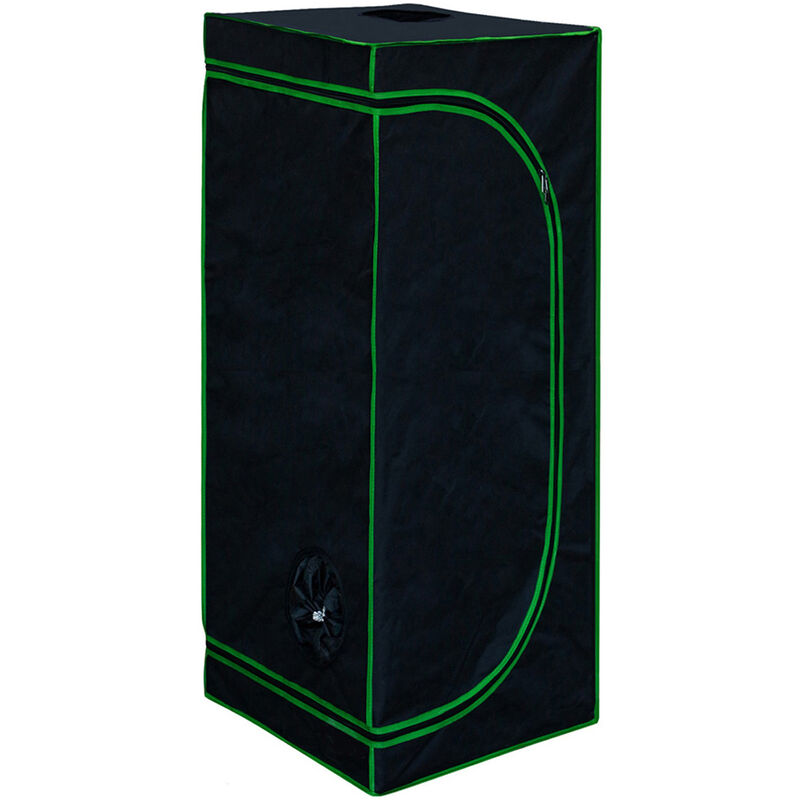 Kingpower - Grow Box Grow Zelt für Pflanzen Growbox Gewächshaus Garten Anzucht Mini Gemüse Kräuter Schrank Indoor 40x40x160cm Blumen klein Tomaten