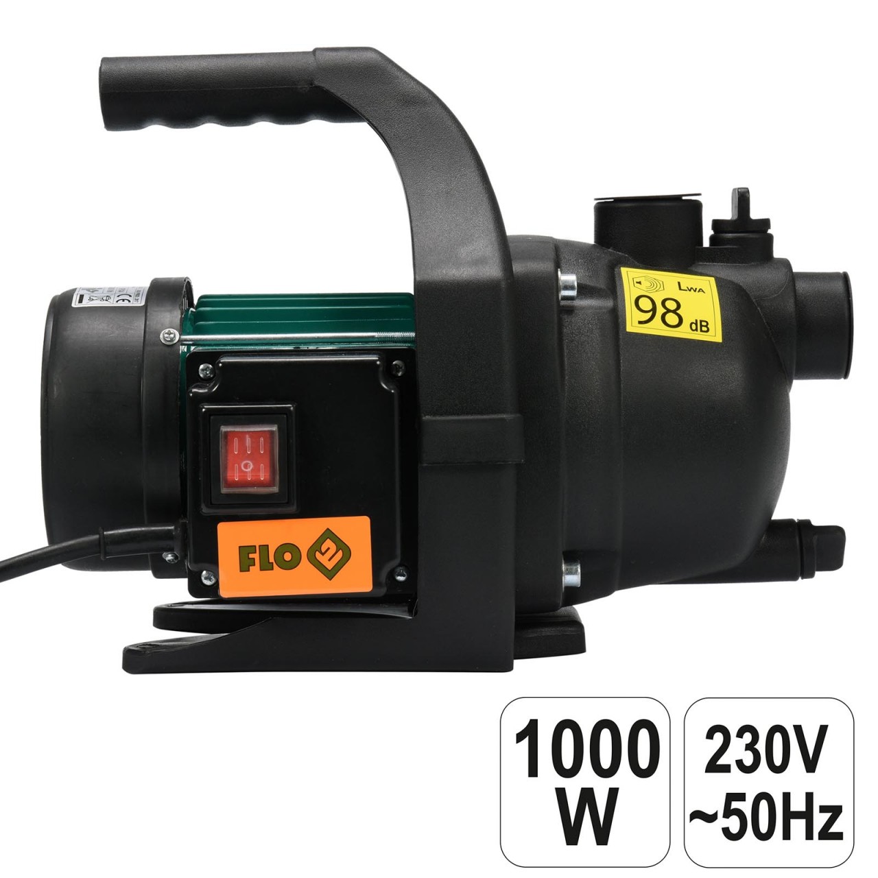 Flo 1000 Watt 3800 l/h Gartenpumpe Tests, Infos & Preisvergleich