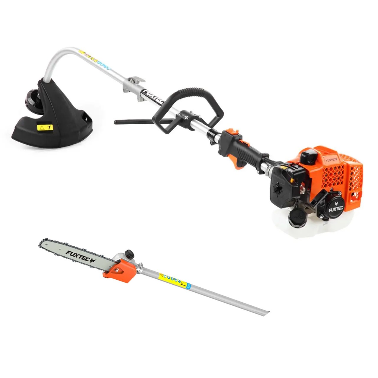 FUXTEC FX-RT226 Benzin Rasentrimmer - Motorsense + Astsägenaufsatz mit S...