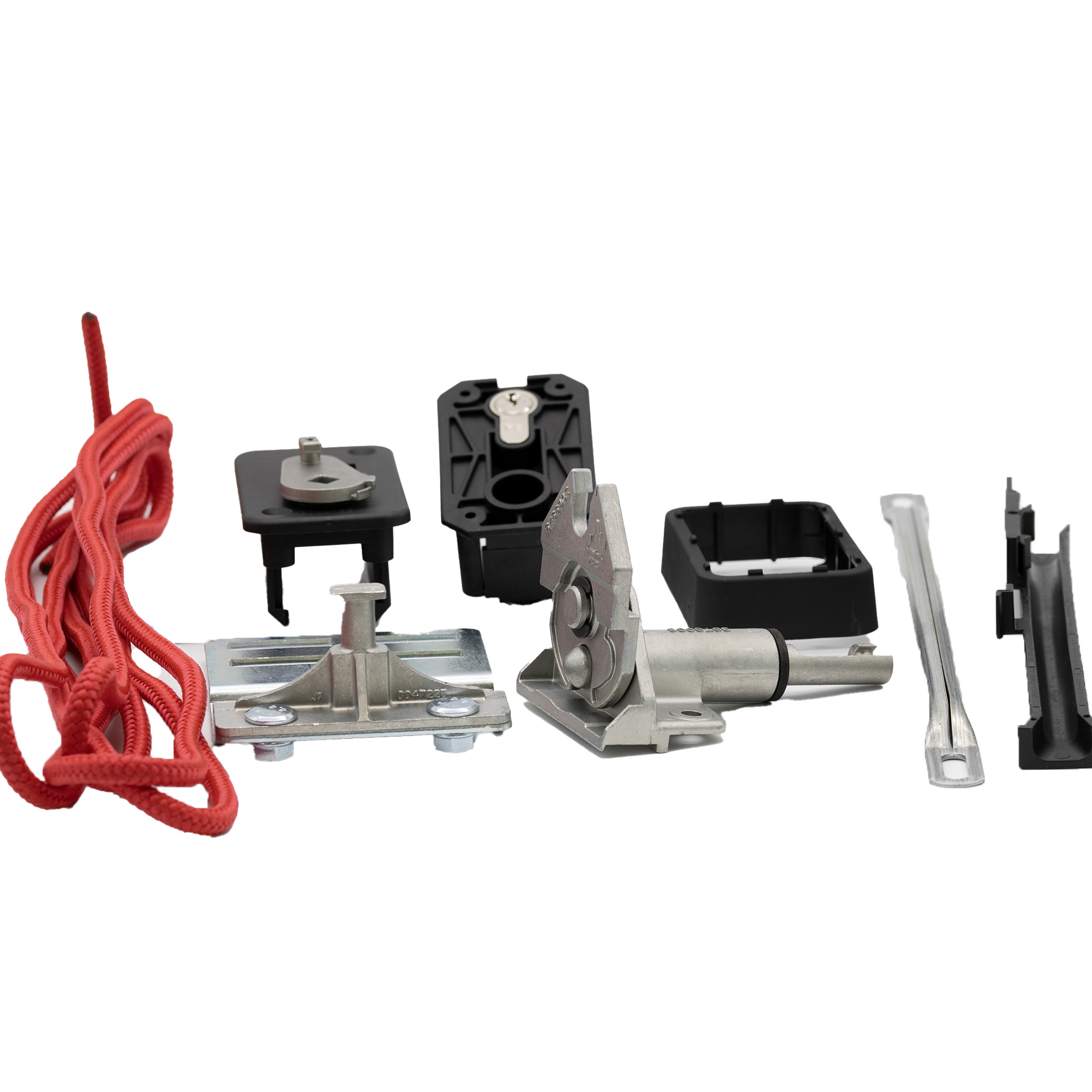 Hörmann Torgriffgarnitur mit Schloss PZ Kunststoff