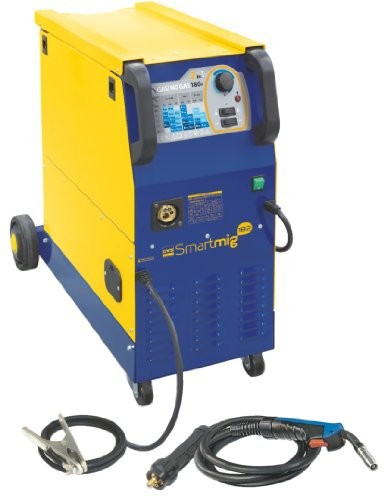 GYS MIG-MAG Schweißgerät, 30-180 A, Einphasig 230 V, gelb, Smartmig 182