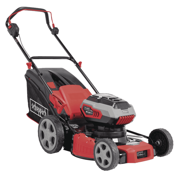 SCHEPPACH MP 46-40Li 40V Akku Rasenmäher 46 cm Mäher Akkumäher ohne Akku, 46 cm Schnittbreite, 55 l Fangkorbvolumen
