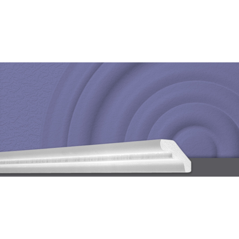 Decosa Zierprofil D50 (Silvana), weiss, 40 x 50 mm Laenge 2 m - 30 Stueck