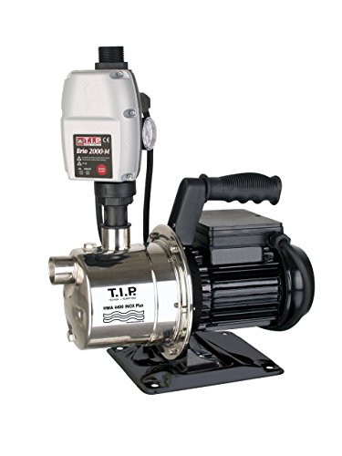 T.I.P. 31192 Hauswasserautomat HWA 4400 INOX Plus Hauswasserautomat 4.250 l/h 9 m|44 m 4,4 bar