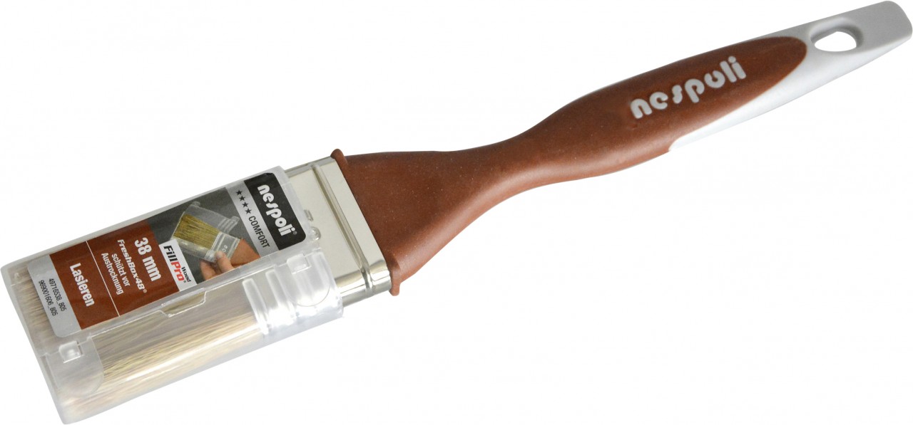 Nespoli FillPro Wood Flachpinsel  Lasuren, AirTouch-Griff 8. Stärke, 38 mm - Preisvergleich