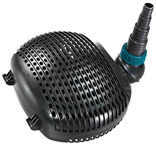 Aqua Forte Filter--Teichpumpe EC-10000 10m³-h, Förderhöhe 5m, 68Watt
