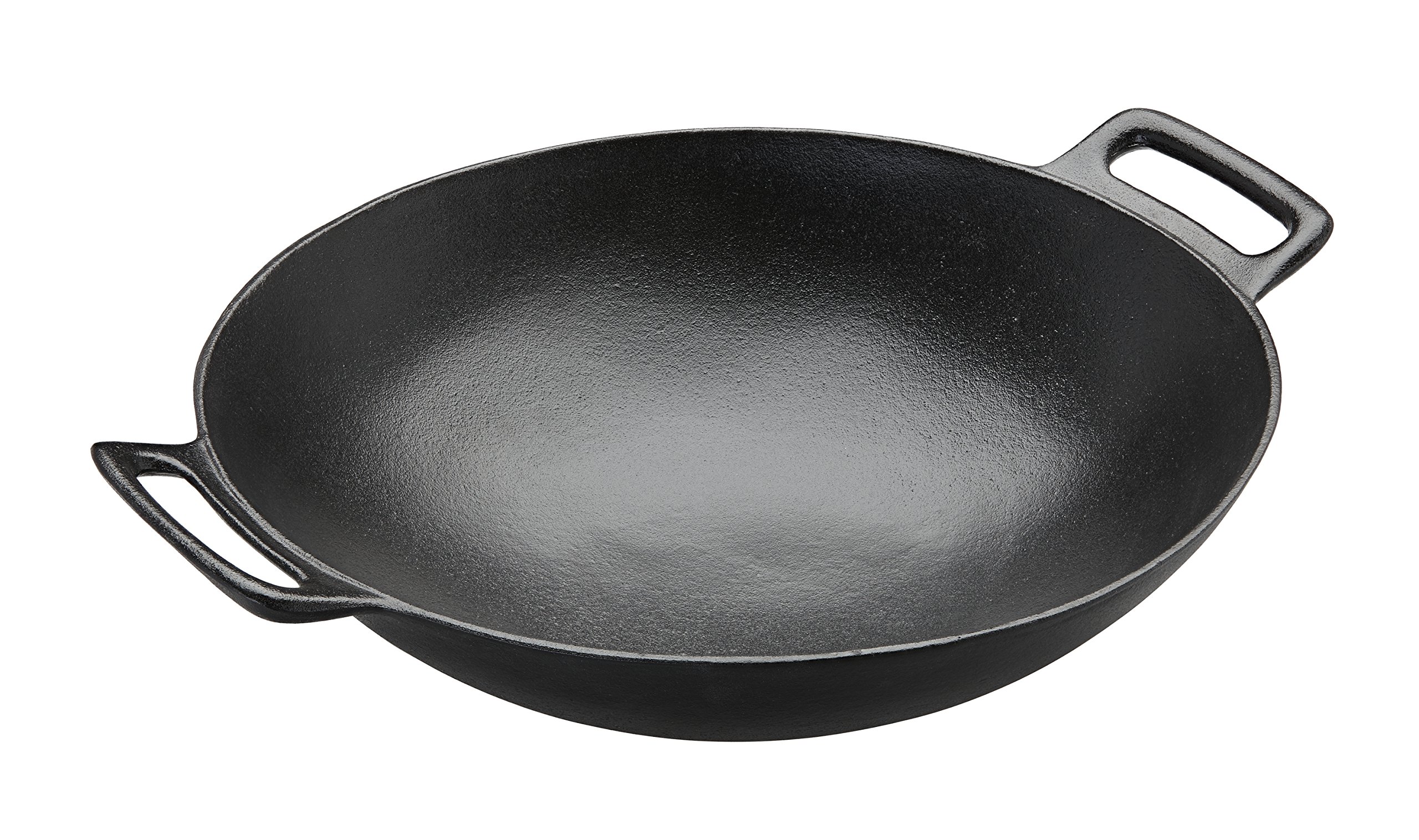 RÖSLE VARIO Wok Pro, Hochwertiger Wok aus emailliertem Gusseisen zum scharfen Anbraten, asiatische Küche, für Herd und Grill geeignet