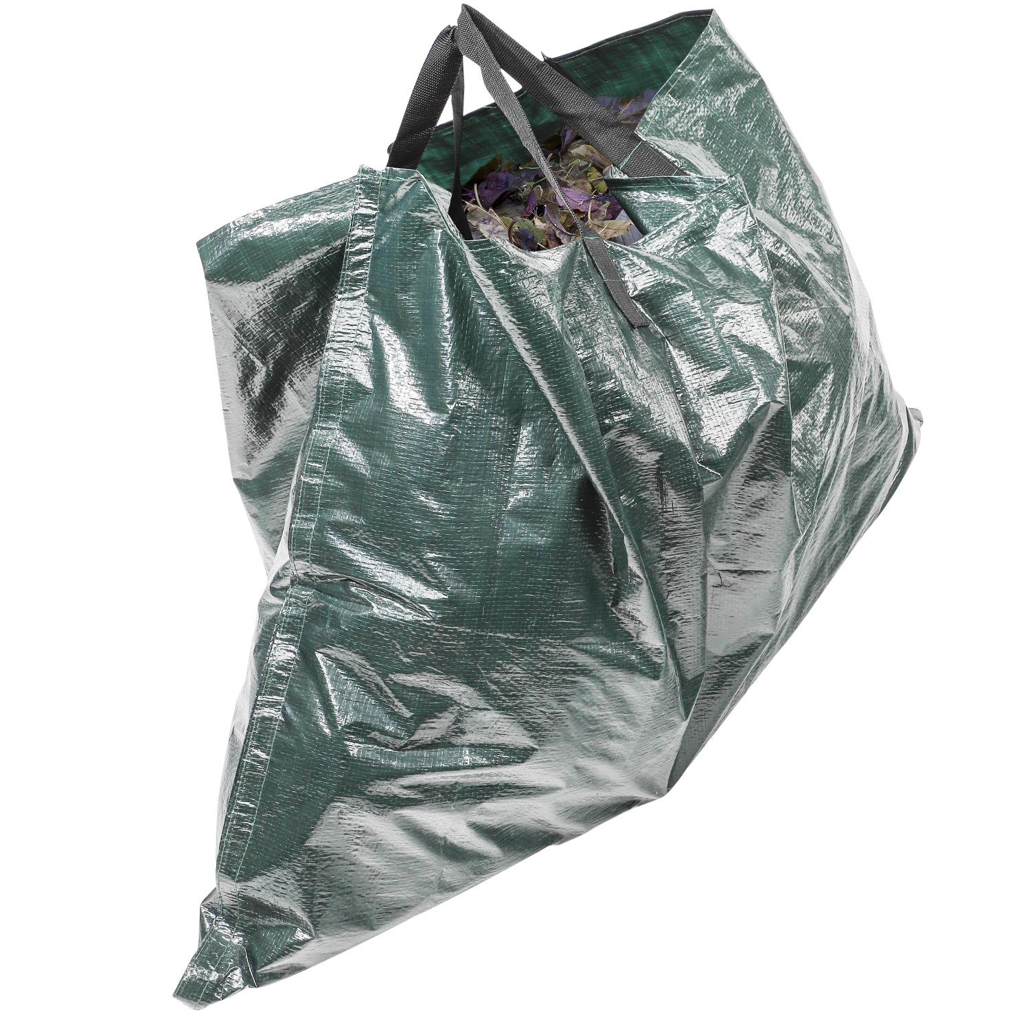 Haushalt International Laubtasche Gartenabfallsack Gartenabfallsäcke 144 x 124 cm Abfallsack Garten