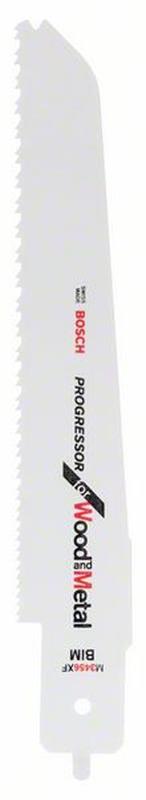 Bosch ProfessionalSäbelsägeblatt Progressor for Wood and Metal zum Sägen in Holz und Metall (M 3456 XF) für Multisäge PFZ 500 E