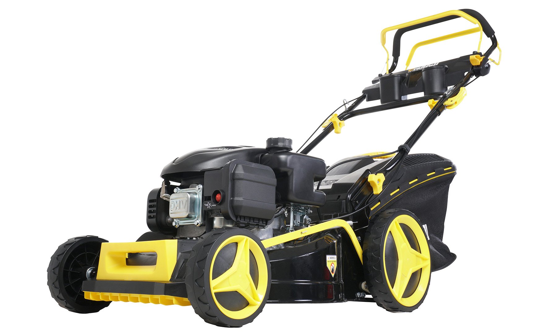Craftfull BenzinRasenmäher mit Antrieb 48 cm Schnittbreite 139 ccm