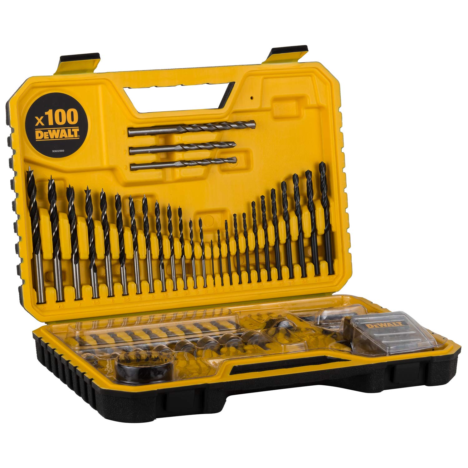 DeWalt DT71563, QZ Kombination Bohrer Set 100 Teile