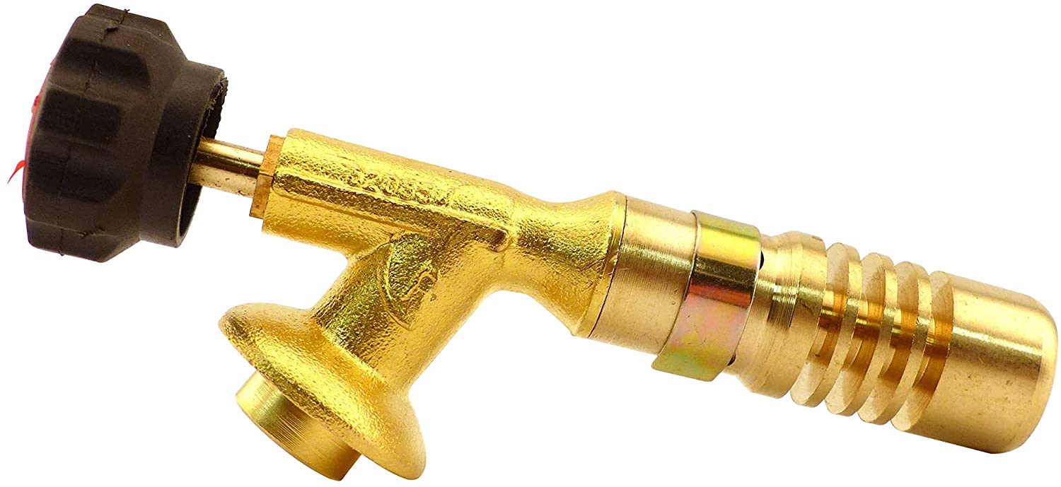 Hot Pack Brenner ROTHENBERGER Industrial einzeln ohne Gaskartusche (Hochleistungsbrenner Lötbrenner Einwegkartusche Euroanschluss)