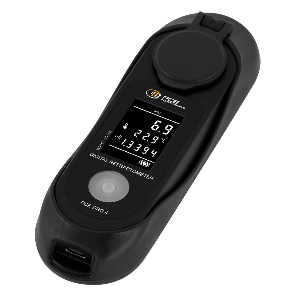 PCE Instruments PCE-DRG 4, Digitales Refraktometer zur Bestimmung von ...