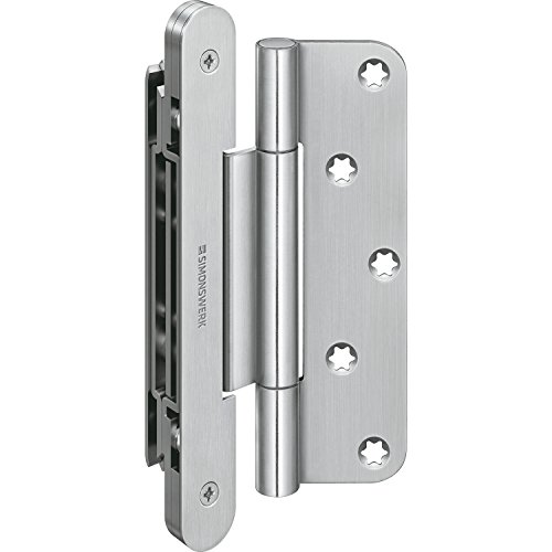 Simonswerk Türband VN2927/160 Compact Planum, Edelstahl, Objektband mit kompakter Bauweise