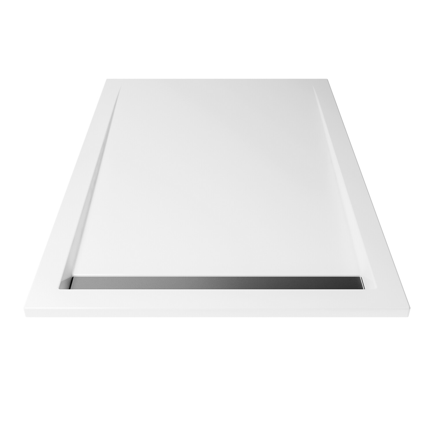 Breuer Eckwanne 'Classic Line' weiß 82 x 120 cm, quadratisches Sanitäracryl, wärmespeichernd & schalldämmend, mit Marken-Siphon