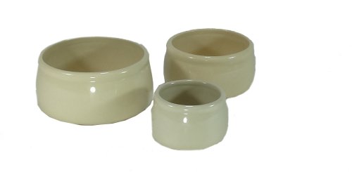 Elmato 10437 Futternapf, Ton, 1/2 ltr.