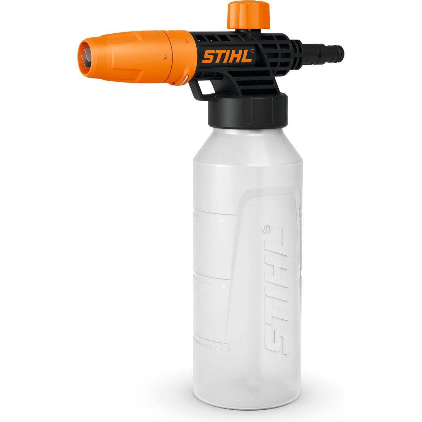 Stihl Schaumdüse für Hochdruckreiniger, verstellbarer Sprühwinkel, inklusive 1-Liter-Flasche