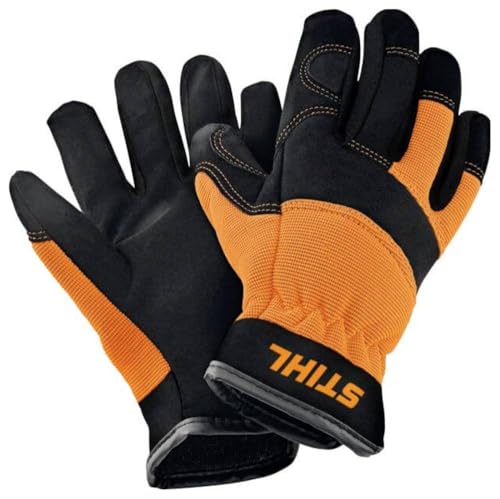 VEDES Kinder Arbeitshandschuhe S/4-0, schützende Arbeitshandschuhe in Orange