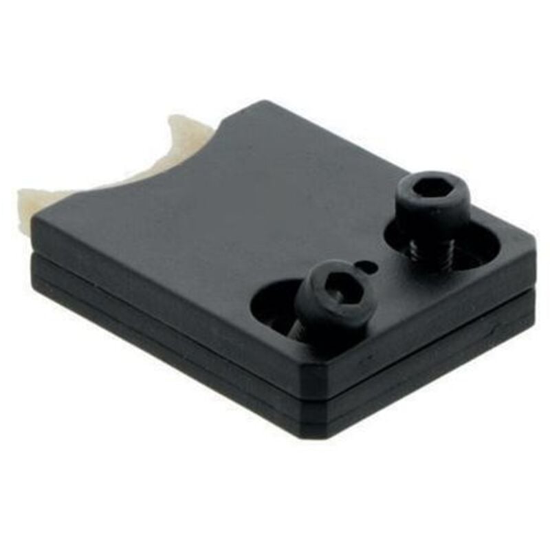 INA ABW40, Schmier- und Abstreifeinheit für Tragschienen, Innen-Ø 37 mm, Außen-Ø 52,5 mm, Breite 10 mm, Kunststoff