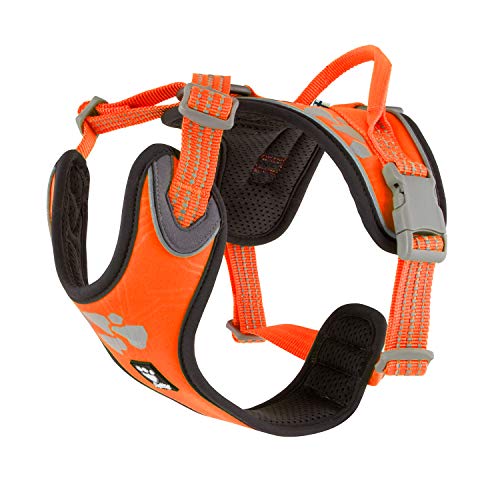 Hurtta Weekend Warrior Hundegeschirr, Neonorange, 81,3-99,1 cm