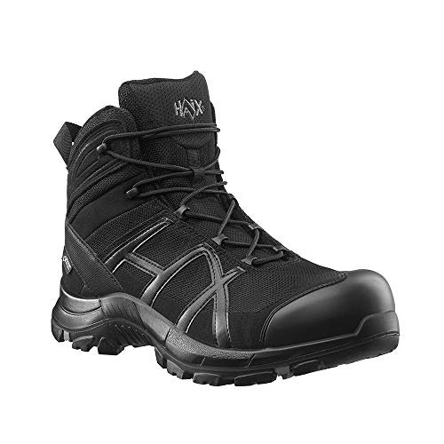 HAIX® unisex S3 Sicherheitsschuhe SAFETY 40 MID, rutschfest und wasserdicht, schwarz, Größe UK 9,5 (EU 44)