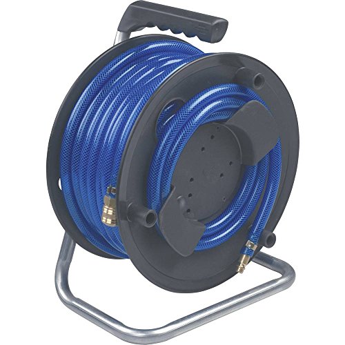 Metabo Schlauchaufroller SA 100, 20 m Schlauch mit Innen-Ø 9 mm und Außen-Ø 15 mm, robust und unterputz geeignet