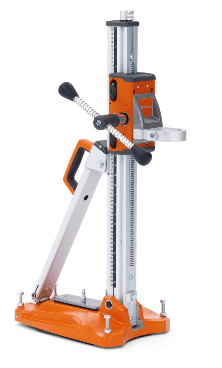 Husqvarna DS 150, leichter Bohrständer mit max. Bohrdurchmesser Ø150 mm und integrierter Vakuumbefestigung