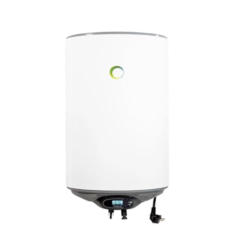 Fothermo® Hybrid-Warmwasserspeicher 80 L, Photovoltaischer PV-Boiler mit 550 W Solar + 1.500 W Nachheizung, MPP-Tracker, MC4, IP24, 65 °C