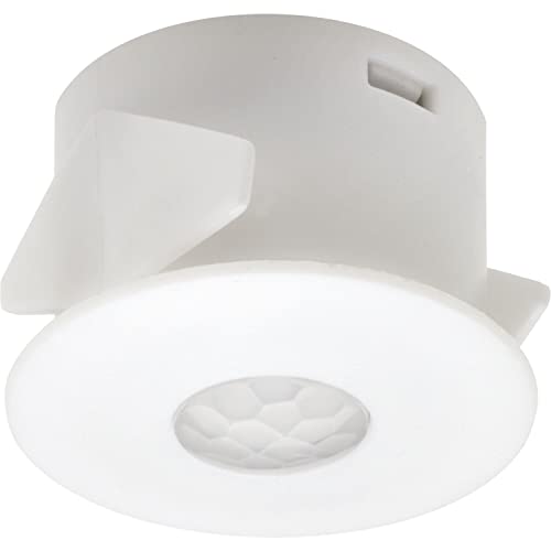 Domus Line PIR 2.0 Infrarot Bewegungssensor für LED Leuchten 12/24 V/DC, Kunststoff weiß, Einbau Ø 22 mm, automatische Lichtschaltung
