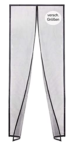 DOOR EASY Fliegengitter Balkontür 160 x 200cm, Magnetvorhang aus hochleistungs-gewebe, reißfester als Fiberglas, werkzeugfreie Montage ohne Bohren, lückenlos schließend, ideal für Terrassentüren