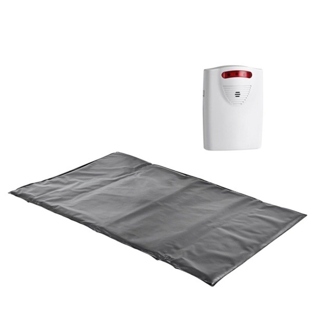 PENTATECH Funk-Alarmtrittmatte TMF01 Schwarz 95 dB 33621 Alarmanlage