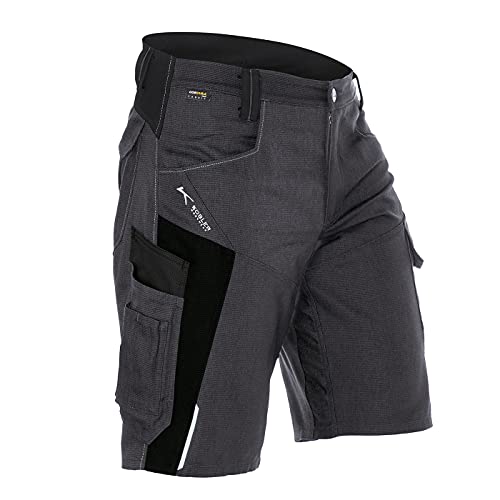 KÜBLER Workwear | KÜBLER BODYFORCE Arbeitsshorts | anthrazit/schwarz | Größe 42