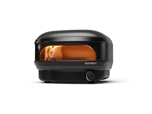 GOZNEY° Gozney Arc Lite Pizzaofen, Gas-Pizzaofen in Off Black, für Pizzen bis 12 Zoll, schnelles Aufheizen in 15 Minuten, hinterlässt Restaurantqualität