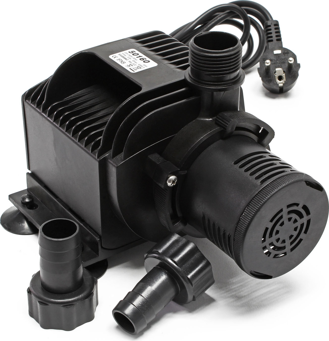 SunSun HJ-5000 ECO Teichpumpe 4000 l/h / 65 W, Filter- und Bachlaufpumpe für Koiteiche, Gartenteiche, Umwälzung