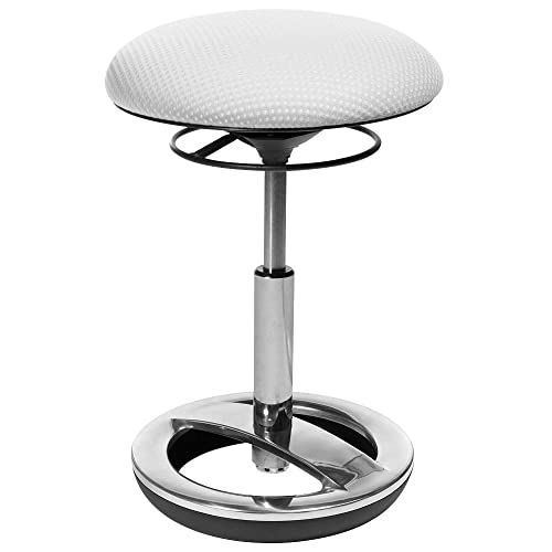 Topstar Sitness Bob, Weißer Arbeitshocker mit ergonomischem Design