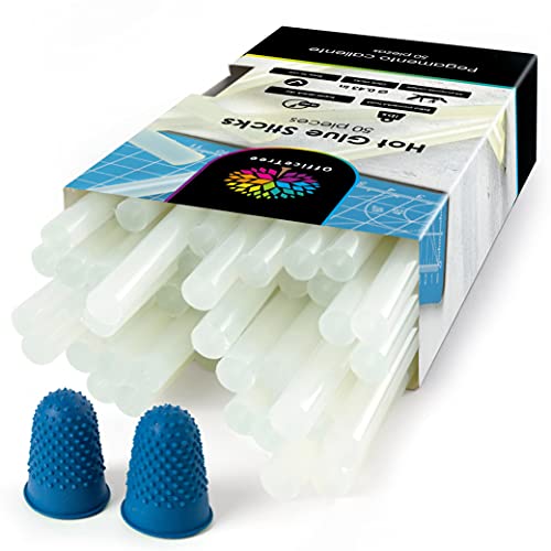 OfficeTree 50 Heißklebe-Stifte 11mm x 200mm