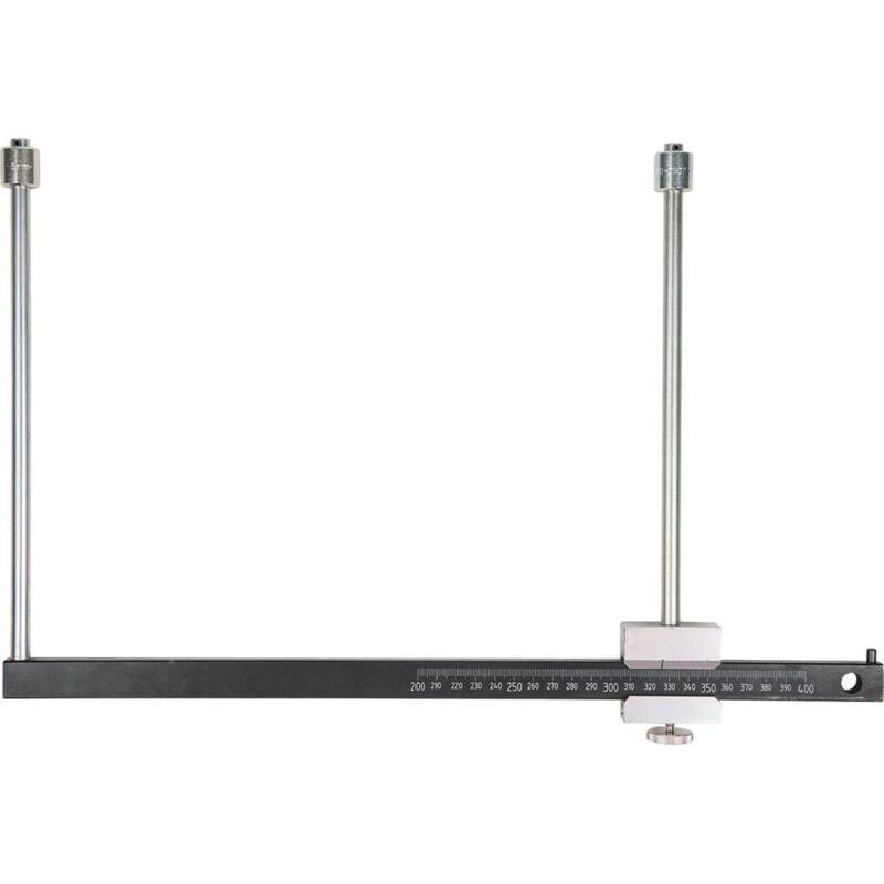 KSTOOLS KS-Tools 300.0506 Bremsscheiben Messschieber, universell einsetzbar zur schnellen Messung des Bremsscheibendurchmessers ohne Rad-Demontage