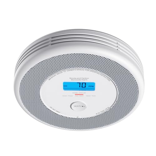 X-Sense XP0A-MR Rauch- und CO-Melder mit Sprachalarm, Standortansage, 30 mm dick, ohne SBS50 Basisstation, 10 Jahre Lebensdauer, 1 Stück