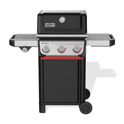 Weber Gasgrill Spirit E-335 GBS, 3 Brenner mit 9,1 kW, Grillfläche 52 x 44 cm, inkl. Seitenkocher und Sear Boost Funktion