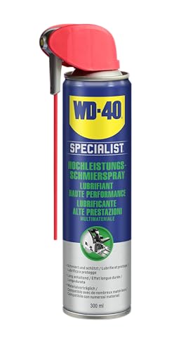 WD-40 PTFE-Schmierspray 'Specialist' 300 ml, vielseitiges Schmiermittel für Metalle, Glas, Vinyl, Kunststoffe und Gummi