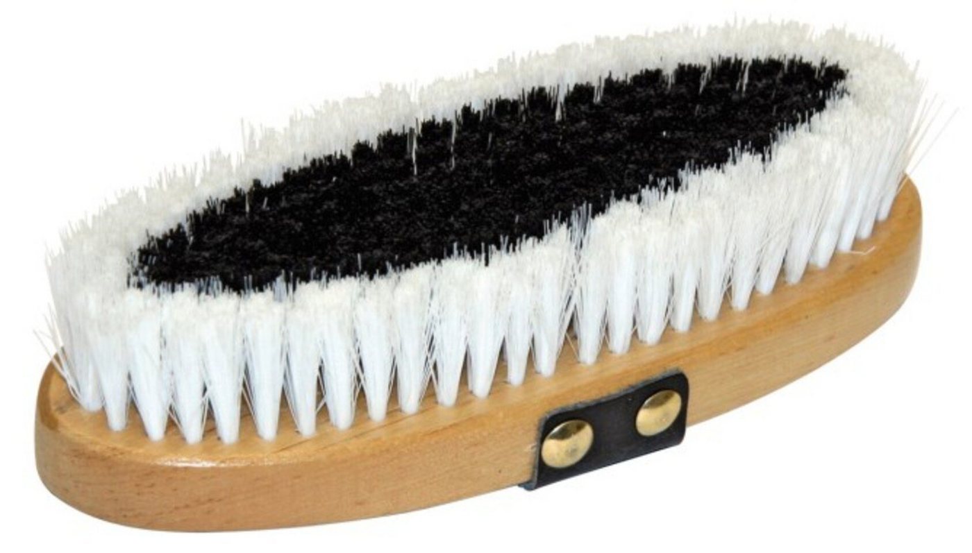 Kerbl Fellbürste Pferdekardätsche Brush&Co 22 cm x 9 cm 3243, (1-tlg) - Holzrücken lackiert