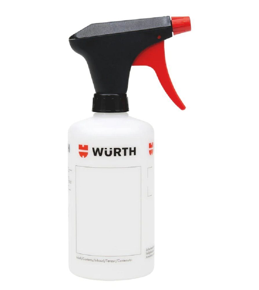 Würth Sprühflasche 500ml Drucksprüher Pumpflasche Handsprüher Pump-Sprühflasche Industriesprüher 0,5 l