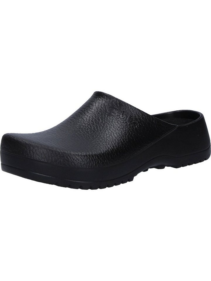 Birkenstock Super-Birki schwarz Clog, wasserdichter Sicherheitsschuh mit auswechselbarem Kork-Fußbett