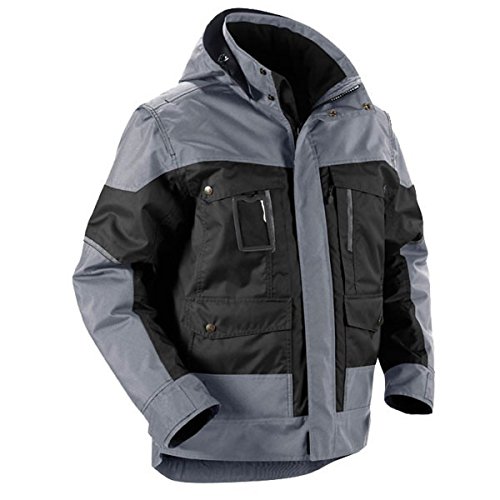 BLÅKLÄDER Winterjacke mit Kapuze "4886", wind- und wasserabweisend, schwarz