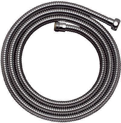 Hansgrohe Secuflex Set Verlängerung 2450 Mm – DN15, Verchromter Metallschlauch Mit Schutzschlauch